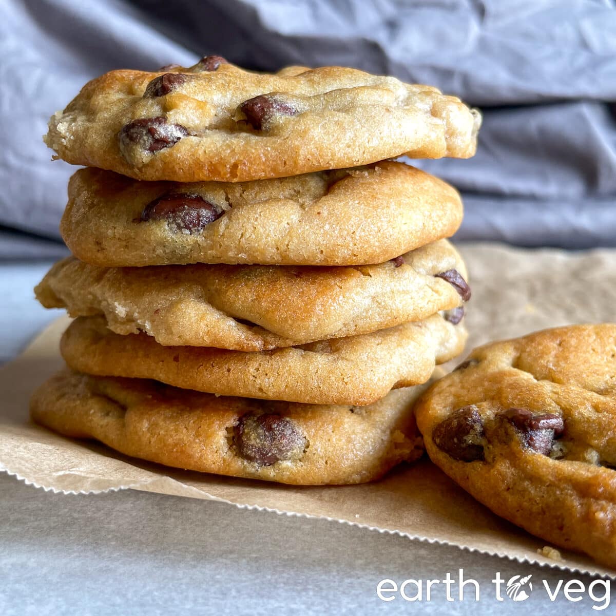 vegan chocolate chip cookies