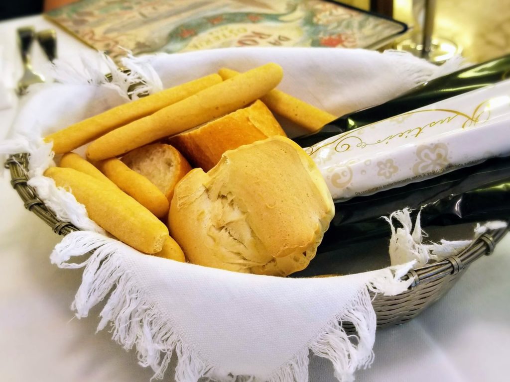 trattoria da romano venice bread basket