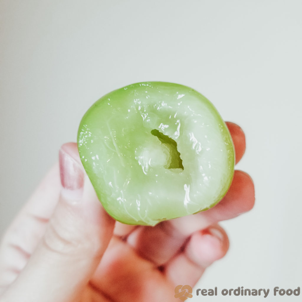 Green Seedless Grapes at Whole Foods Market