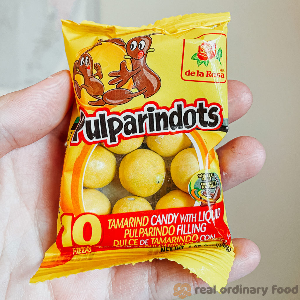 small package of pulparindots mexican candy