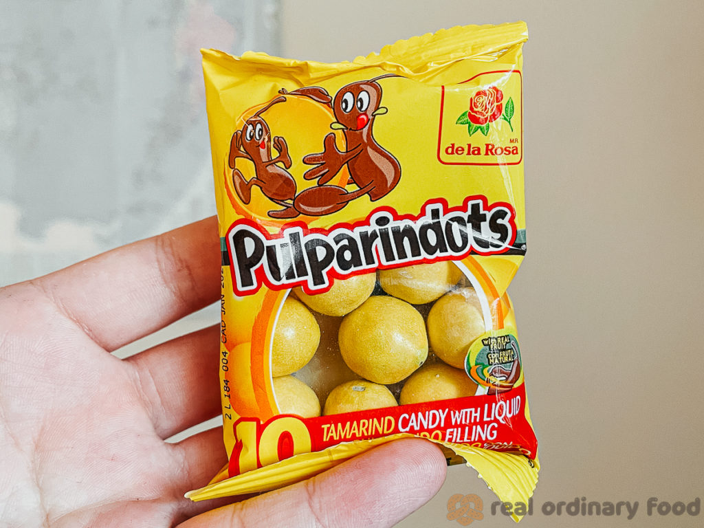 small package of pulparindots mexican candy