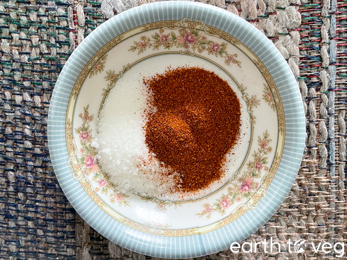 salt and smoked paprika