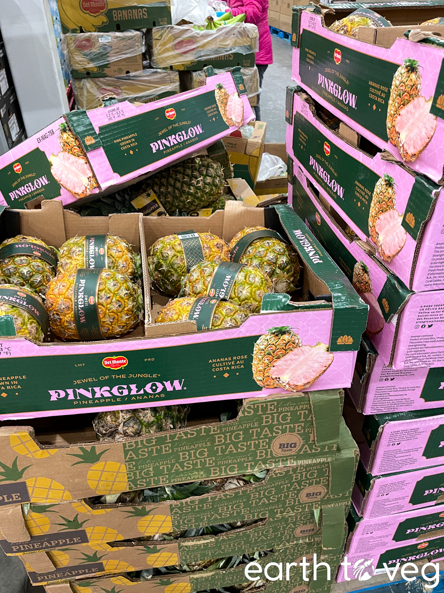del monte pinkglow pineapples for sale at costco canada
