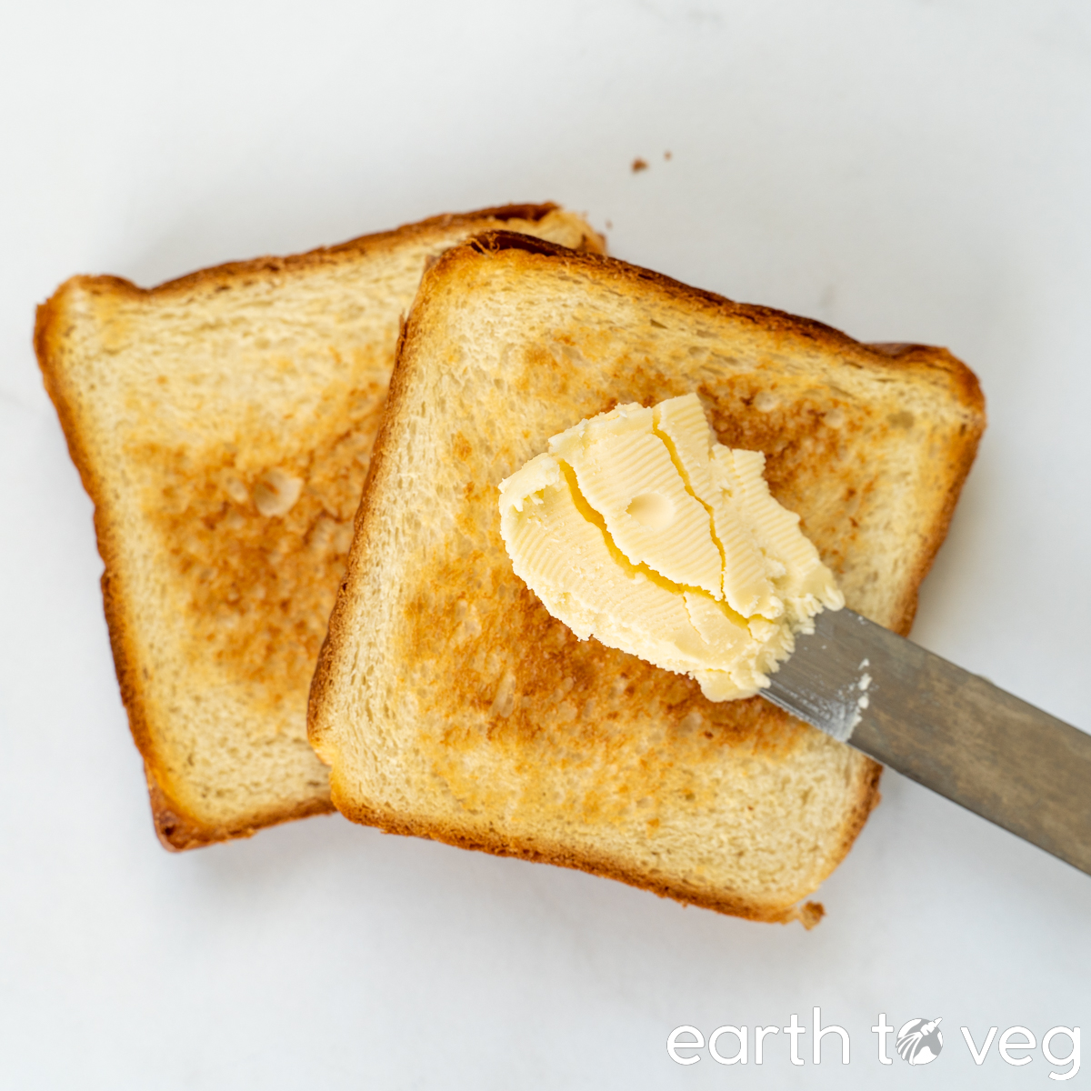 buttered toast