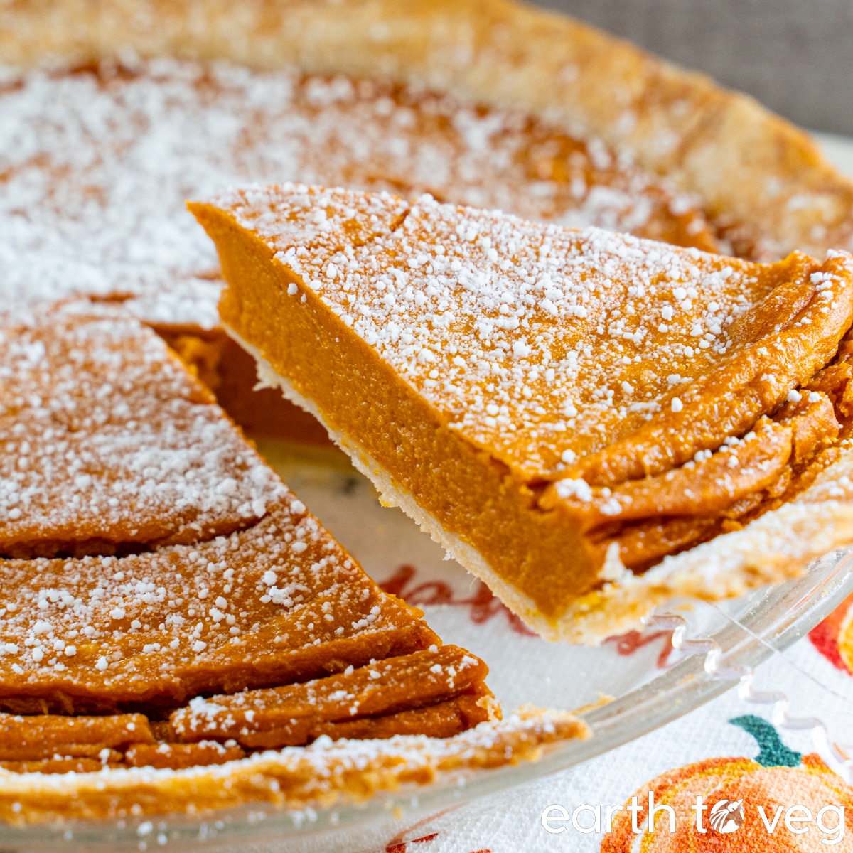 Coconut Milk Pumpkin Pie (DairyFree) Earth to Veg