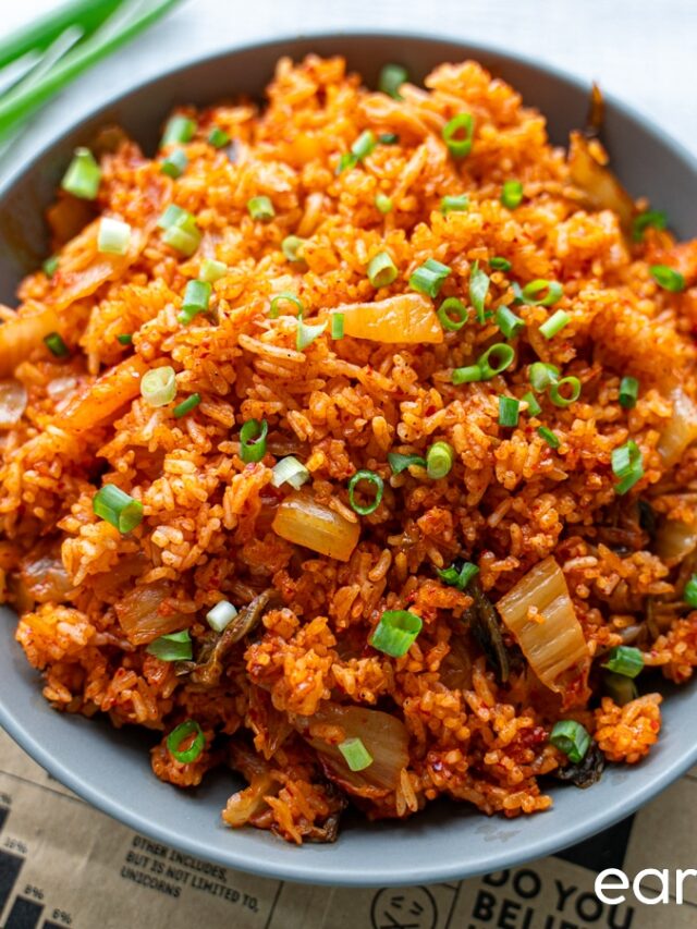 Kimchi Fried Rice Story - Earth to Veg